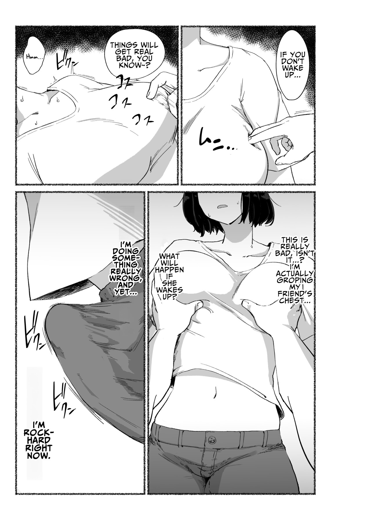 Hentai Manga Comic-I Tried Cumming Inside My Slovenly Female Friend-Read-9